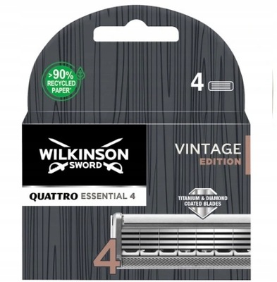 4x Wkłady WILKINSON Quattro Essential 4 Vintage