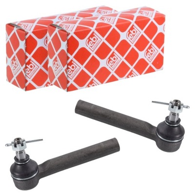 2× febi bilstein 42811 наконечник тяга кермовий поперечний фото №1