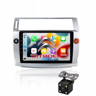 RADIO 2DIN ANDROID CITROEN C4 2/32 GAS-GASOLINA DSP CARPLAY  