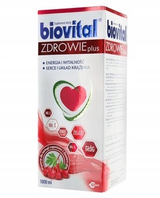 Suplement diety Egis Biovital Zdrowie Plus płyn 1000 ml