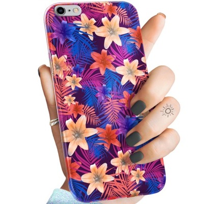 ETUI DO IPHONE 6 PLUS / 6S PLUS WZORY TROPIC TROPIKALNE TROPIKI EGZOTYKA