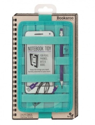 Bookaroo Notebook Tidy Organizer na notes turkus