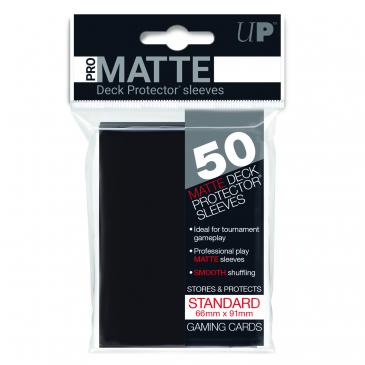 Ultra PRO PRO-MATTE Deck Protector sleeves Black