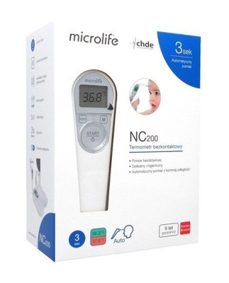 Termometr Microlife bezdotykowy NC200