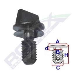 REMACHE SOPORTE RECUBRIMIENTO ALFOMBRILLAS BMW X5SZT  