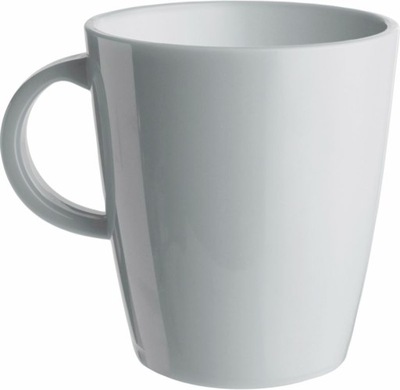 Kubek z melaminy Mug Dolomit biały Brunner