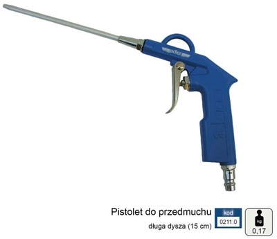 PISTOLET DO PRZEDMUCHIWANIA 15cm MAR0211.0