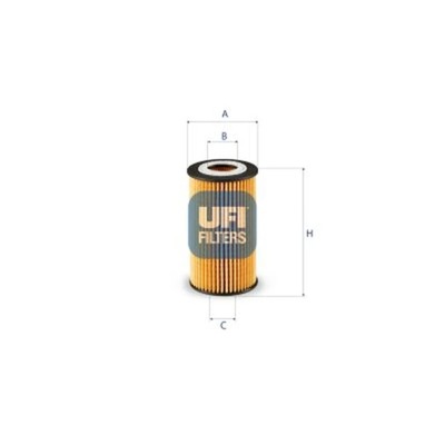 FILTRO ACEITES UFI 25.249.00  