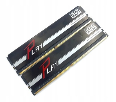 SKLEP DDR3 GoodRam PLAY Black 8GB 1600 CL10 #WR
