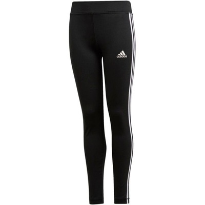 Legginsy dla dzieci adidas EQ 3S L T JUNIOR czarne DV2755 140cm