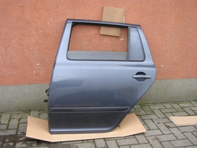 Двері skoda octavia ii lak 9153 лівий задня фото №1