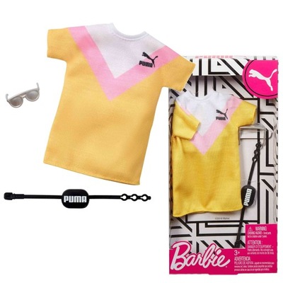 Mattel Barbie zestaw ubranko dla Barbie puma