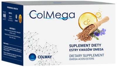 --Colmega-- Colway Kwasy Omega 60 kapsułek