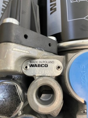 WABCO 4324332000 DWUKOMOROWY ОСУШИТЕЛЬ ВОЗДУХА, ПРОВОДКА PNEUMATYCZNA