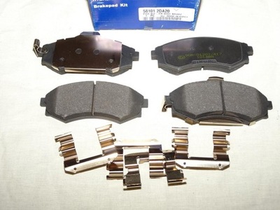 Hyundai sonata ii iii iv тормозные колодки тормозные перед nowe oryg s581012da20 фото №1