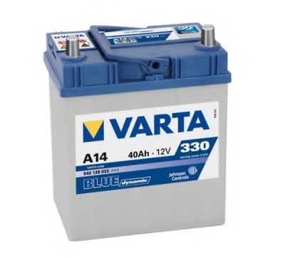 АКУМУЛЯТОР VARTA 40AH/330A P+ TICO BLUE DYNAMIC