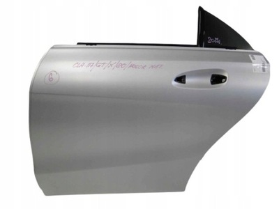 Mercedes cla 117 дверь левая задние серебристый mat фото №1