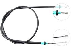 Трос тормоза ручного dacia logan ii 1.5 dci задняя фото №1