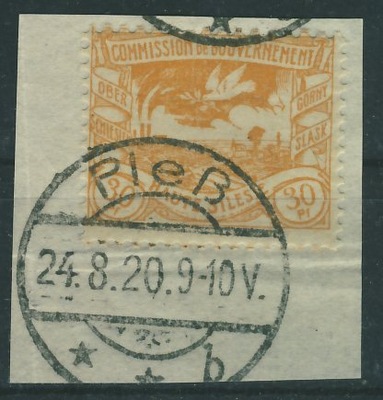 Górny Śląsk 30 pf. - Pless 1920 r.