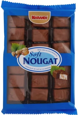 Nougat NUGAT z orzeszkami w czekoladzie 160g