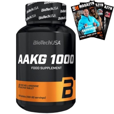 BIOTECH AAKG 1000MG 100TAB ARGININA POMPA NO BOOST