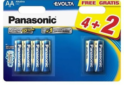 Bateria Panasonic LR6 EVOLTA ultimate long lasting