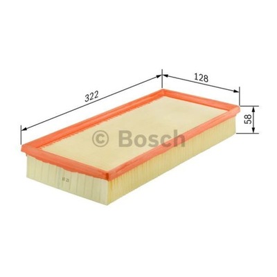 FILTRAS ORO BOSCH F 026 400 157 