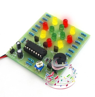 Efekt Świetlny 12 Led pozytywką DiY KIT