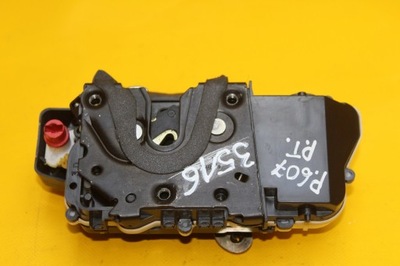 Замок двері правий задня peugeot 607 фото №1