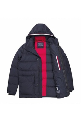 Kurtka męska TOMMY HILFIGER TOMMY DOWN HOODED BOMBER rozmiar XXL