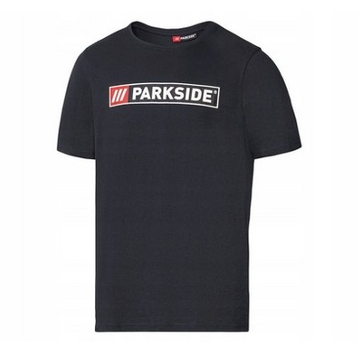 Oryginalna Koszulka męska Parkside M 48/50 czarna
