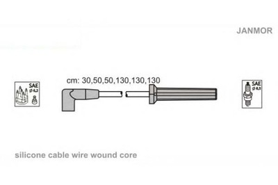 Janmor трубка. wys. nap. kpl. buick, pontiac, chevrol фото №1
