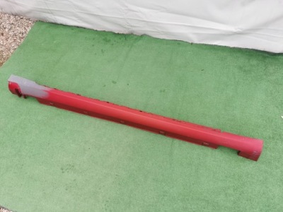 Молдинг порог правая порог правый tesla s рестайлинг  6005875-00-j фото №1