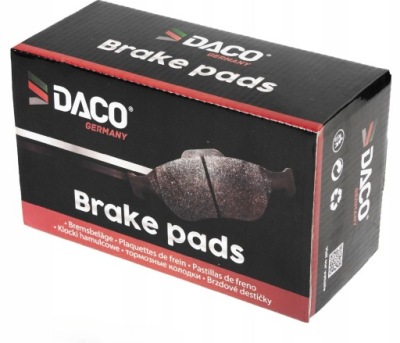 КОЛОДКИ ГАЛЬМІВНЕ DACO ПЕРІД - МІНІ МІНІ R56, R58, R59, CLUBMAN, CLUBVAN 