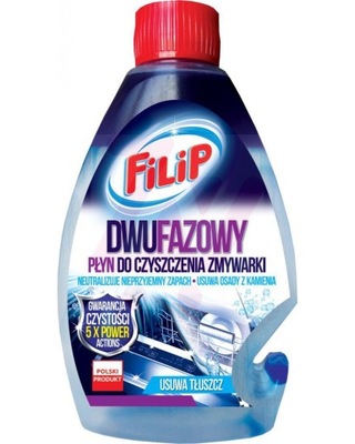 DO CZYSZCZENIA ZMYWARKI FILIP PŁYN DWUFAZOWY 250ML