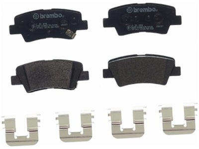 Тормозные колодки задняя hyundai veloster 1.6 12-17 фото №1