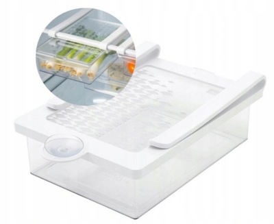 POJEMNIK SZUFLADA PÓŁKA ORGANIZER DO LODÓWKI