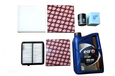 Комплект фільтрів honda jazz iii 3 1.2 фото №1