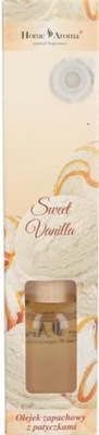 Dyfuzor zapachowy patyczki HOME & AROMA Sweet Vanilla 30 ml