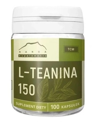 L-teanina 150 mg 100 kapsułek