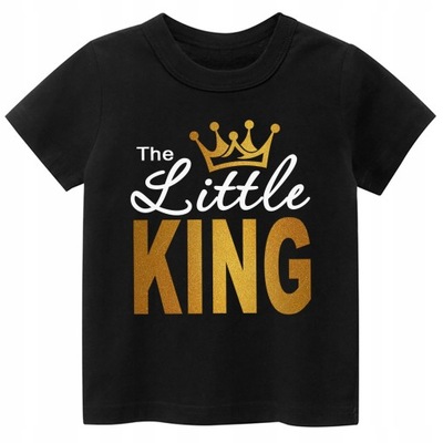 KOSZULKA T-SHIRT chłopięcy THE LITTLE KING r. 92