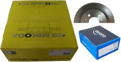 Гальмівні диски 2441 гальмівні колодки керамічні volvo v90 ii перед фото №1