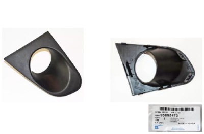 Chevrolet trax рамка противотуманной фары левая оригинальный номер 95095472 фото №1