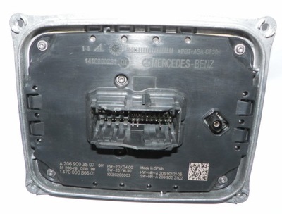 Mercedes sl w232 232 amg модуль led перетворювач a2069003507 оригінальний номер фото №1