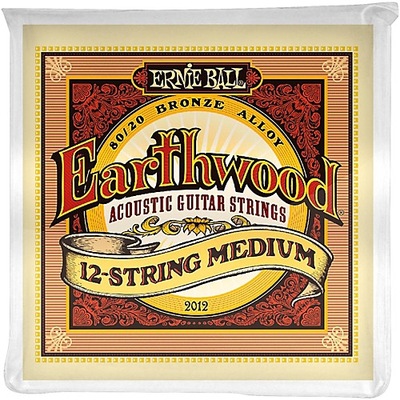 Ernie Ball 2012 Earthwood 12's Medium