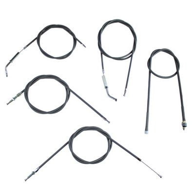 CABLE GAS CONJUNTO DE EMBRAGUE FRENOS CUADRO DE INSTRUMENTOS DE TRANSMISIÓN - ROMET KOMAR GRIS PANCERZ JUEGO  