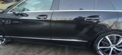 Дверь левое задняя левый задний mercedes w218 cls универсал 197 в хорошем состоянии фото №1