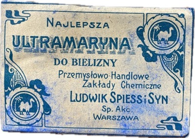 WARSZAWA LUDWIK SPIESS ULTRAMARYNA 2
