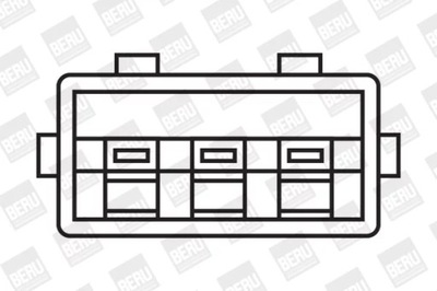 BERU ZSE001 BOBINA DE ENCENDIDO CON MÓDULO VW/AUDI 1.4-2.0  