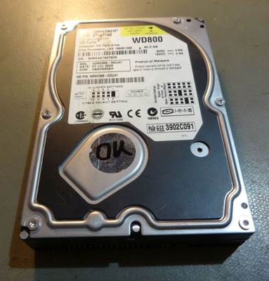 HDD ATA WD Caviar WD800BB 80GB